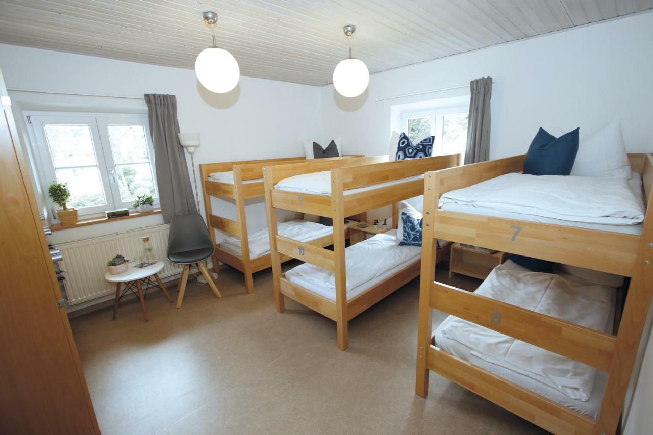 Berg Blick Jugendherberge Mit Privatzimmer Kochel am See Bagian luar foto